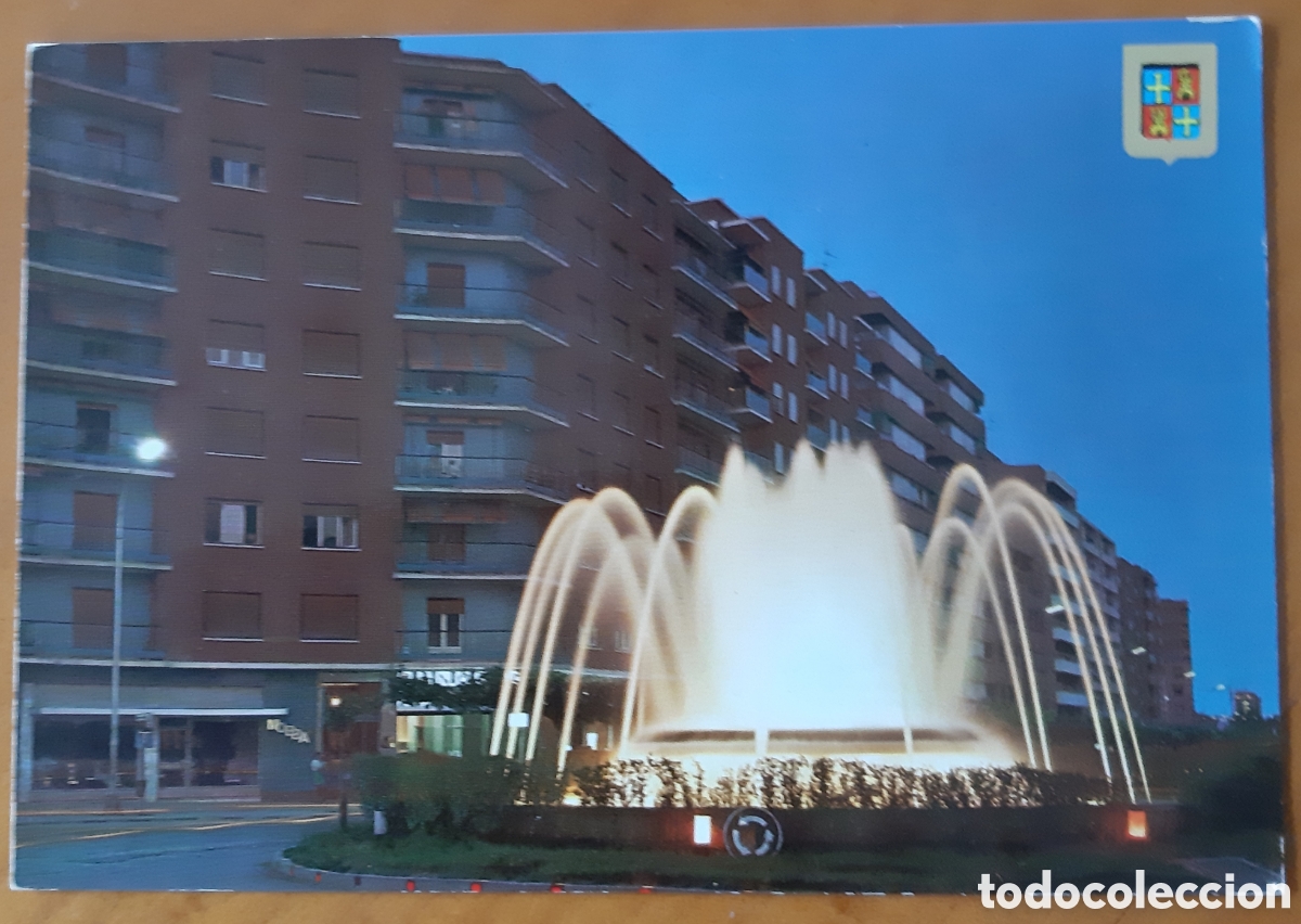 Postales: Postal Palencia. Fuente luminosa. Sin escribir. R10032