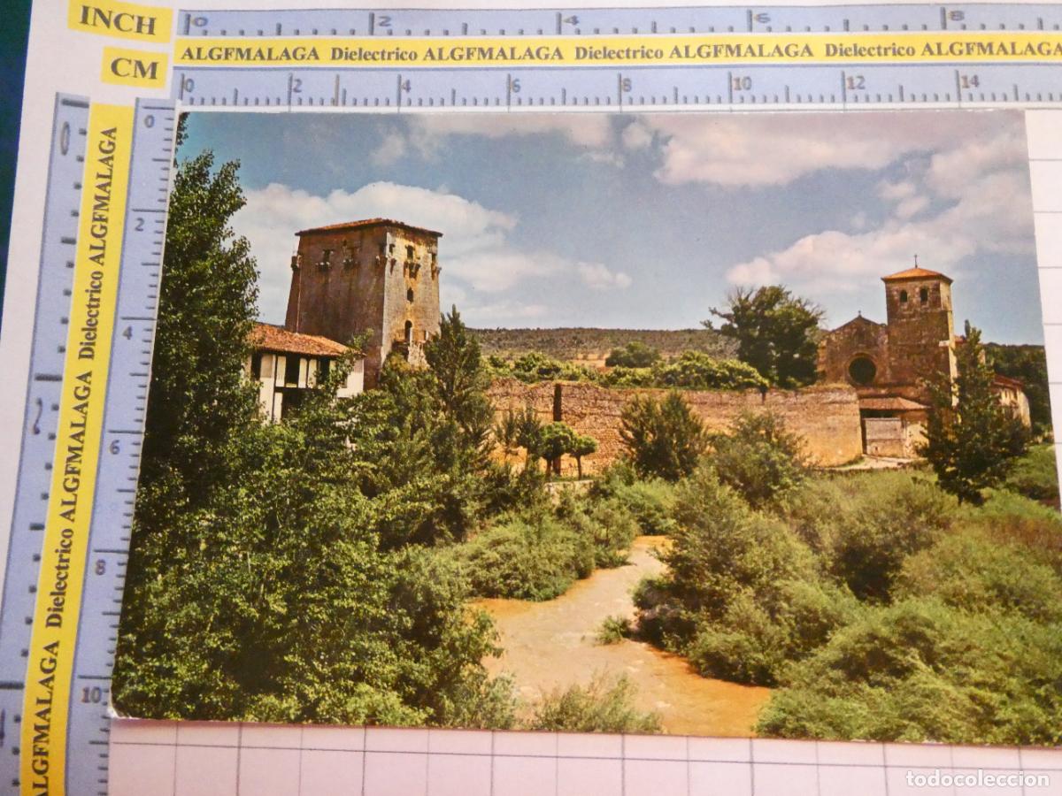 Postales: POSTAL DE BURGOS. A&Ntilde;O 1968. COVARRUBIAS TORRE DE FERR&Aacute;N GONZ&Aacute;LEZ Y COLEGIATA 3 VISTABELLA. 2578