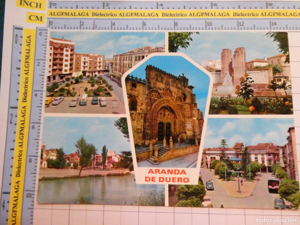 Postales: POSTAL DE BURGOS. A&Ntilde;O 1967. ARANDA DE DUERO VISTAS. 377 PARIS 2596