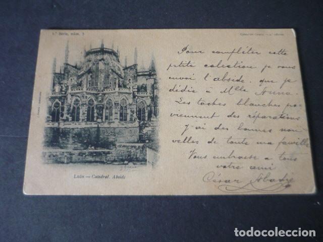 Postales: LEON CATEDRAL ABSIDE - Foto 1