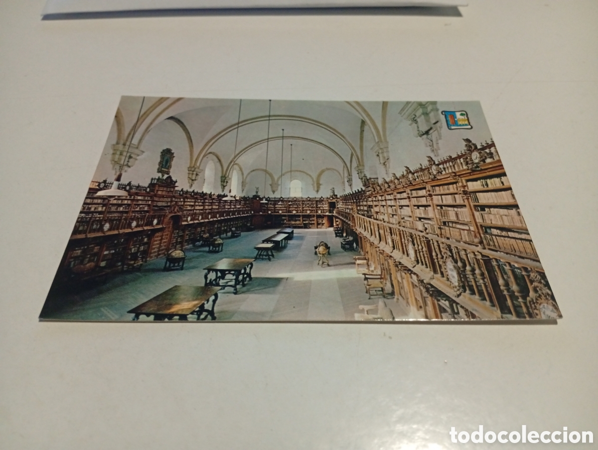 Postales: Postal Salamanca universidad biblioteca