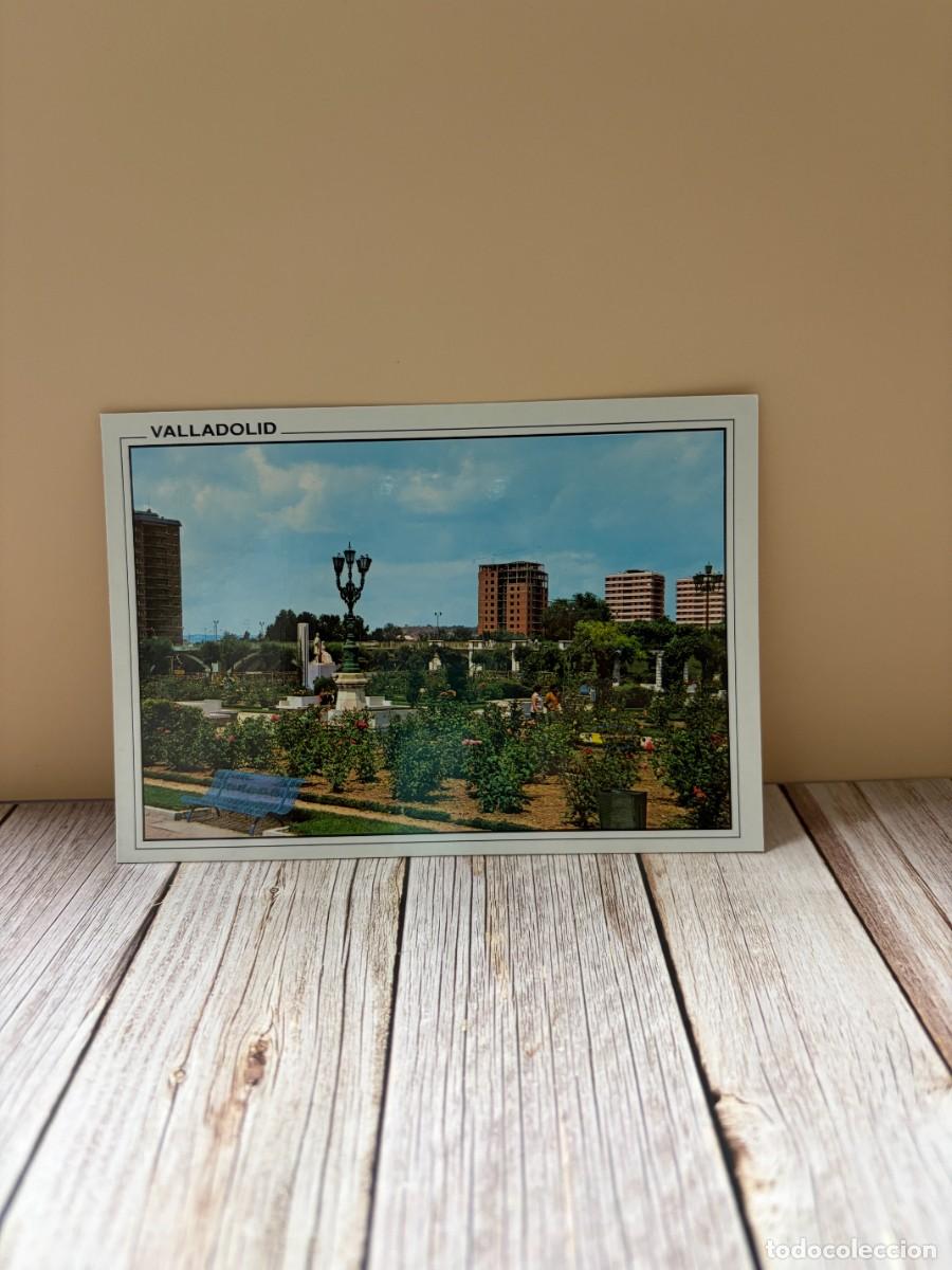 Postales: TARJETA POSTAL. VALLADOLID. 80.- PARQUE ISABEL LA CATOLICA. ROSALEDA. EDICIONES ARRIBAS