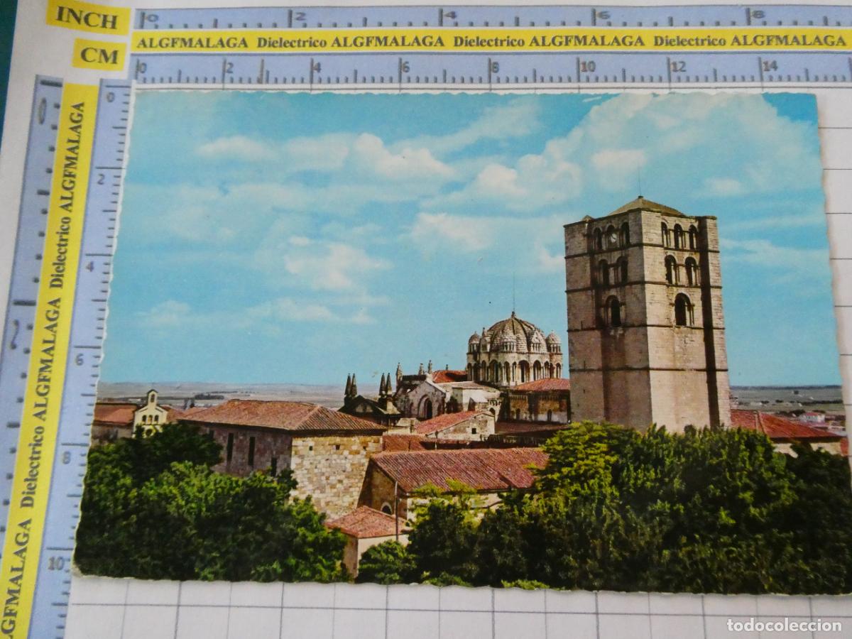 Postales: POSTAL DE ZAMORA. A&Ntilde;O 1962. CATEDRAL DESDE EL CASTILLO 1 GARRABELLA. 2979