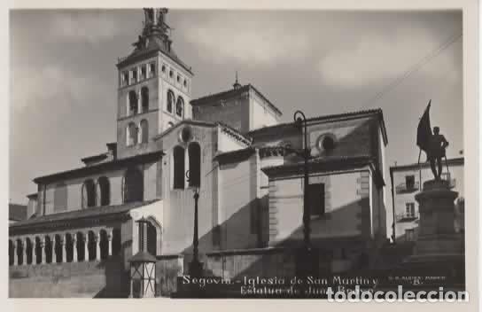 Postales: SEGOVIA SIN ESCRIBIR SAN MARTIN