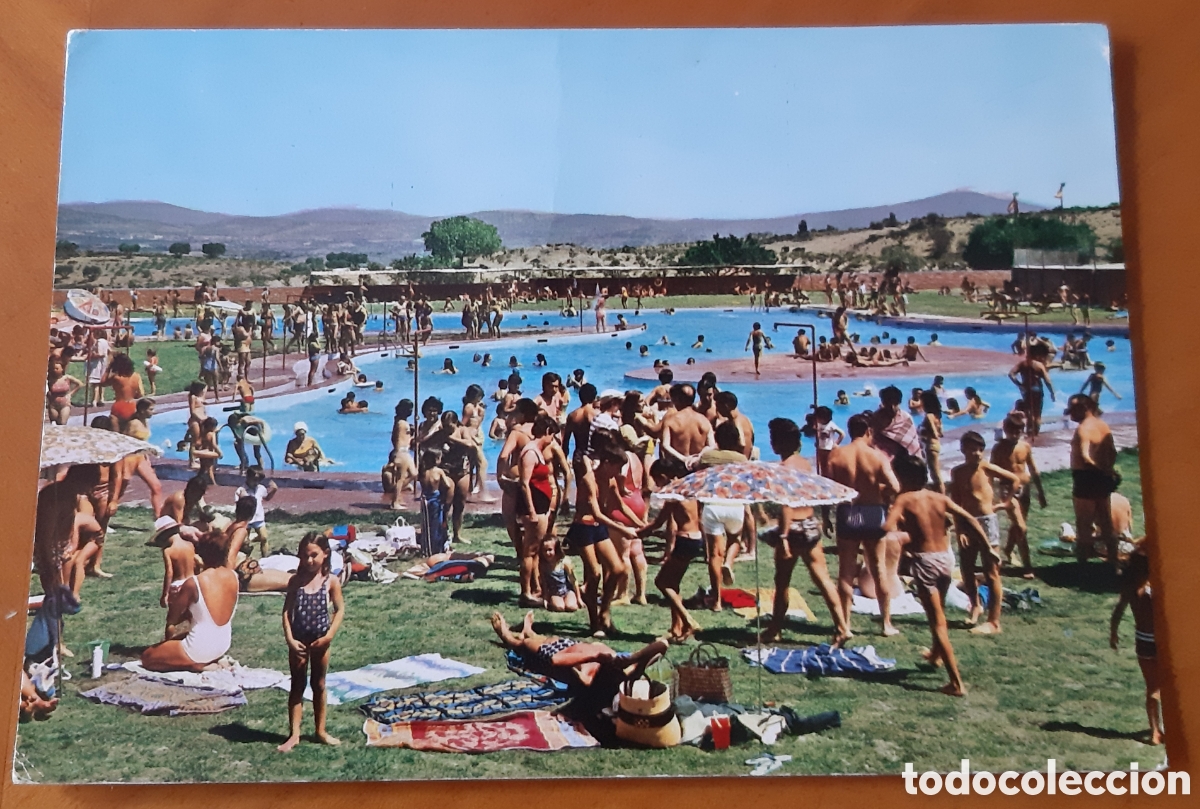 Postales: Postal El Tiemblo &Aacute;vila. Piscina Municipal. Sin escribir. R10065