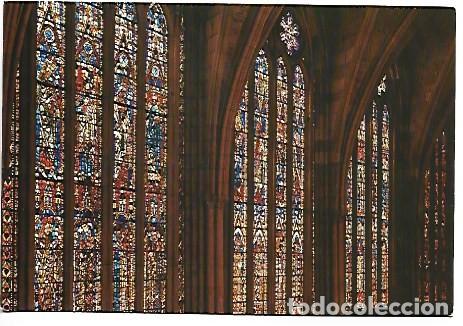 Postales: CATEDRAL, VIDRIERAS, SIGLO XIII.- LEON