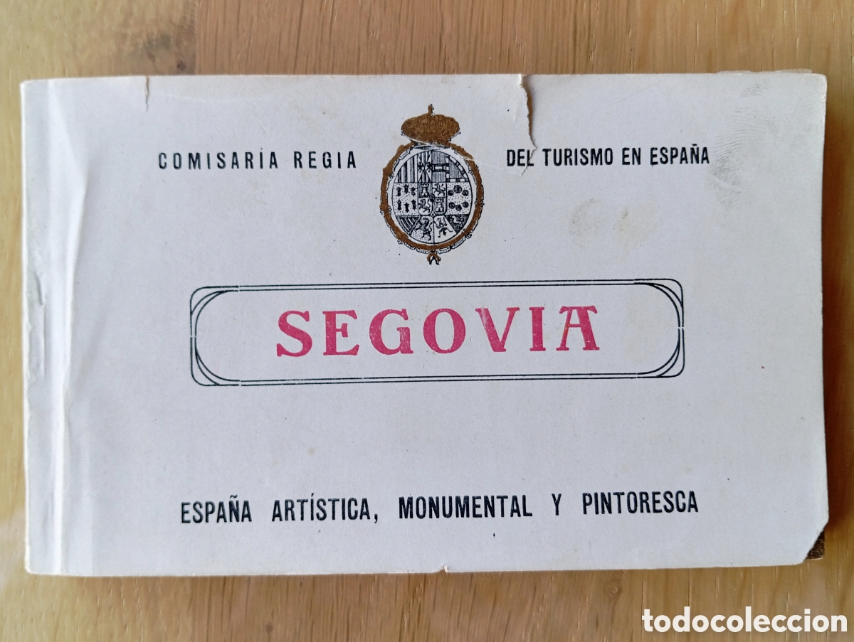 Postales: BLOC SEGOVIA COMISAR&Iacute;A REGIA DEL TURISMO HAUSER Y MENET 10 POSTALES A&Ntilde;OS 20