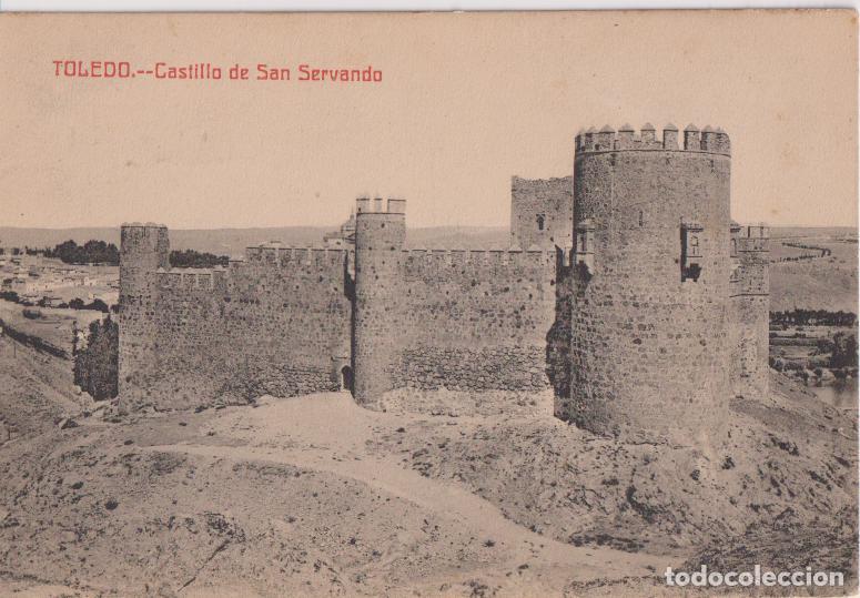 Postales: TOLEDO, CASTILLO DE SAN SERVANDO -FOTOTIPIA CASTENEIRA Y ALVARES - S/C