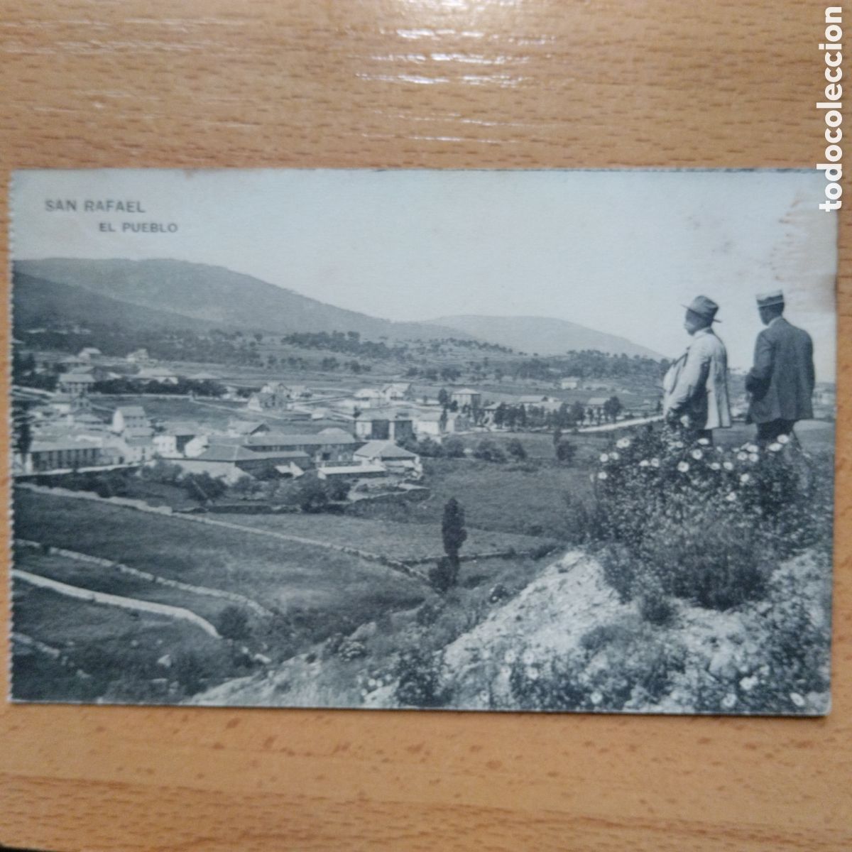 Postales: SAN RAFAEL, SEGOVIA, EL PUEBLO