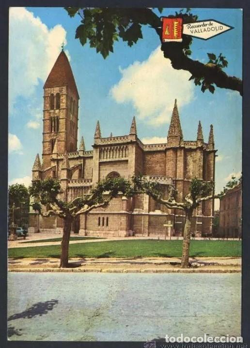 Postais: Valladolid. *Iglesia Santa Mar&iacute;a la Antigua* Ed. Pergamino n&ordm; 23. Dep. Legal B. 21540-XI. Nueva.