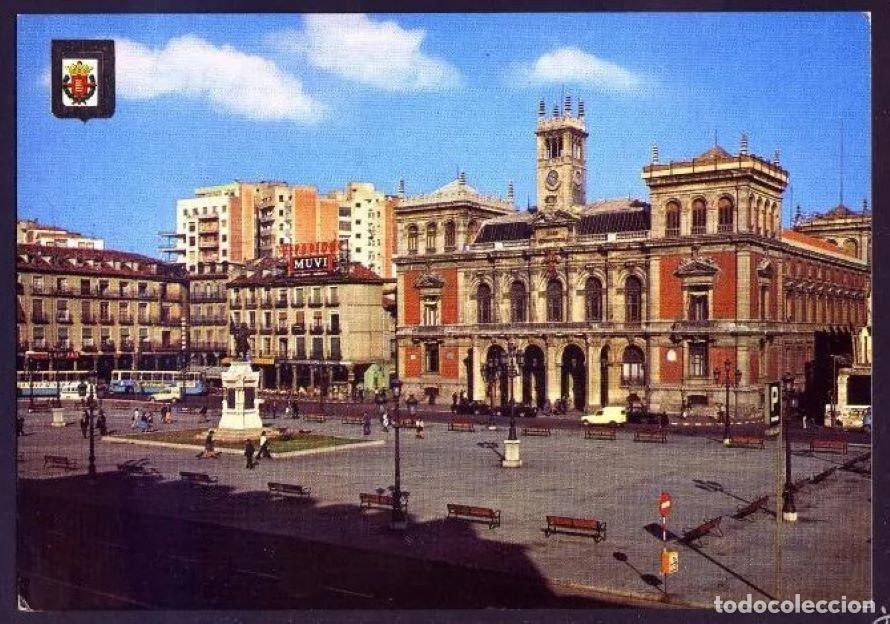 Postkarten: Valladolid *Plaza Mayor* Ed. Fisa n&ordm; 164. Nueva.