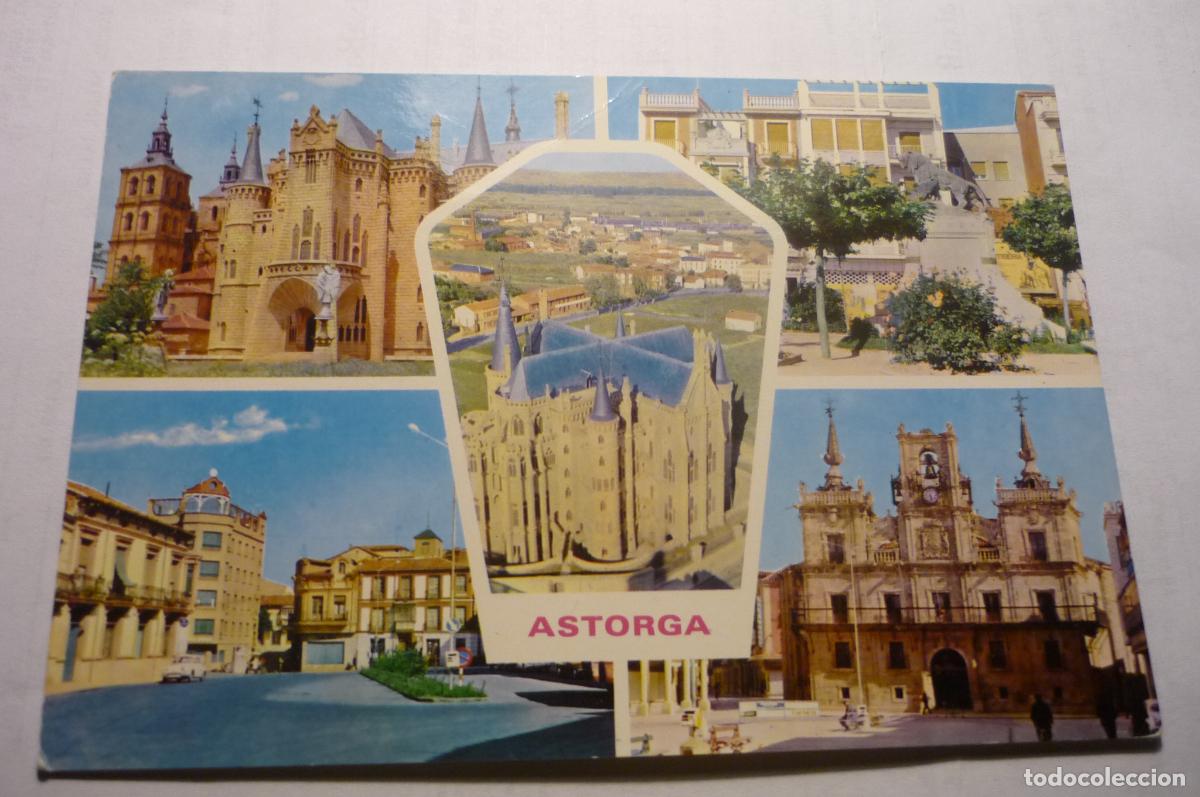 Postales: postal astorga diferentes aspectos cm