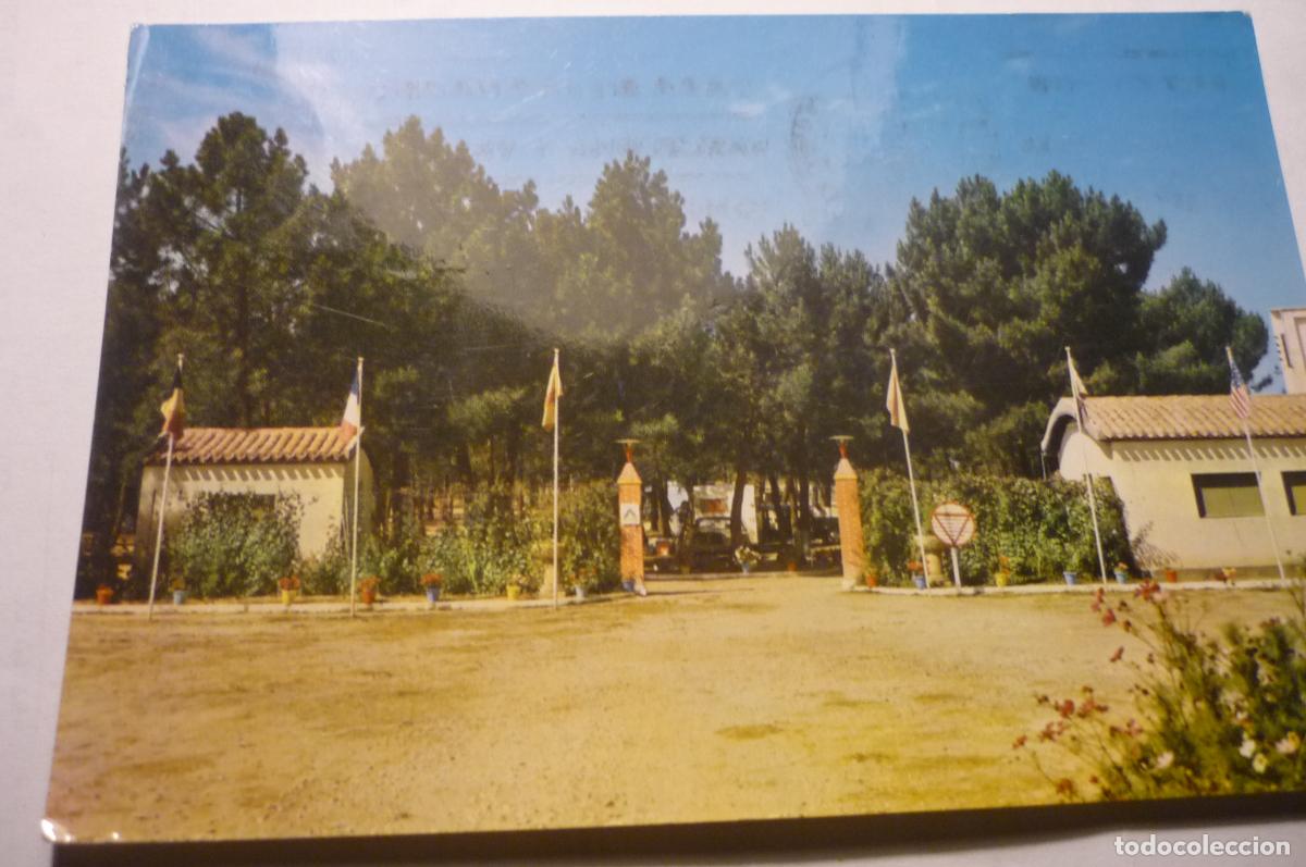Postales: postal aranda duero .-camping costajan -circulada cm