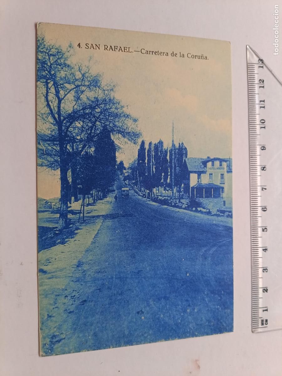 Postales: San Rafael, Segovia, postal antigua