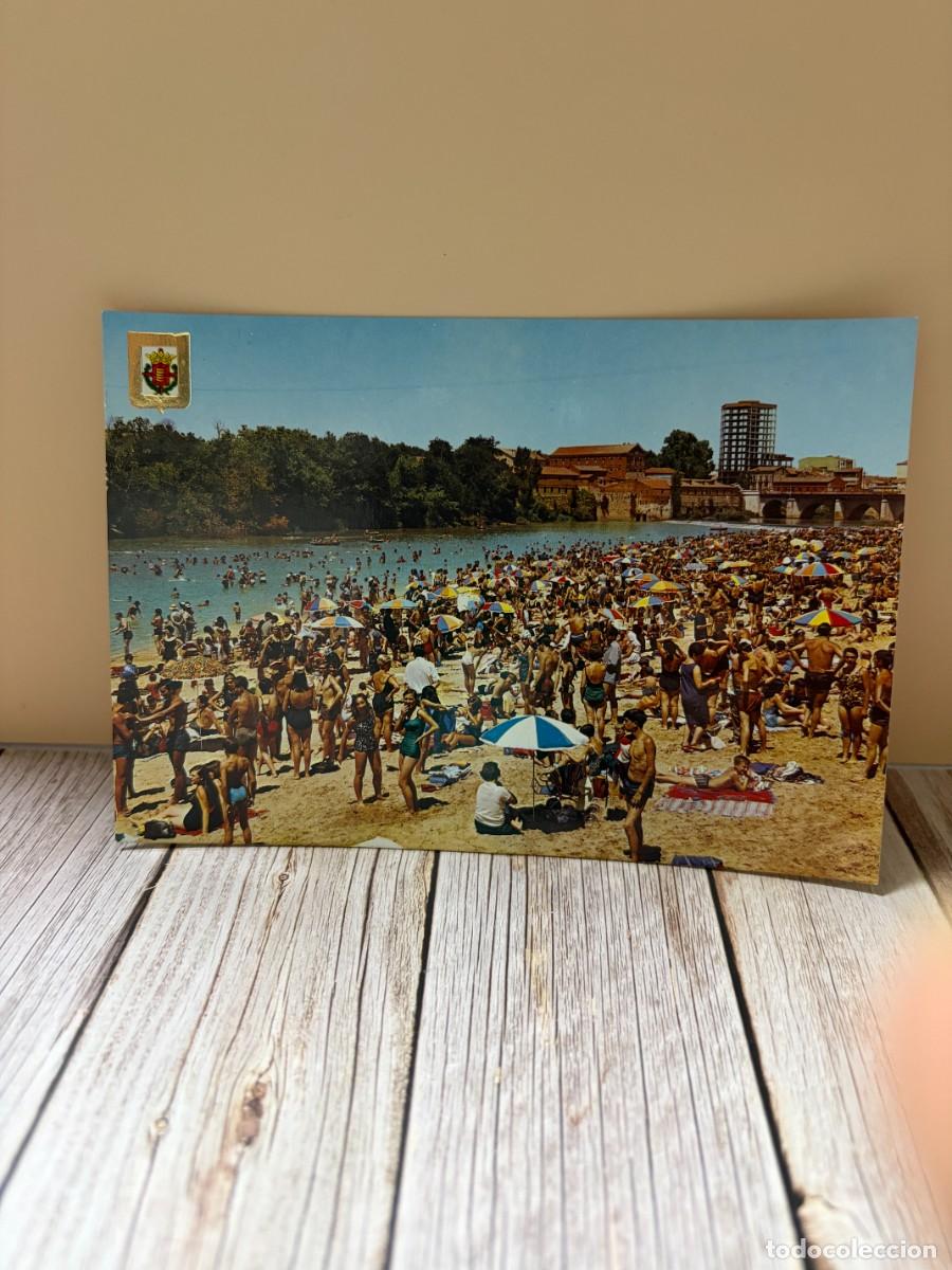 Postales: TARJETA POSTAL. VALLADOLID. N&ordm; 64.- PLAYA DEL PISUERGA. SUBIRATS CASANOVAS. POSTALES DE ORO