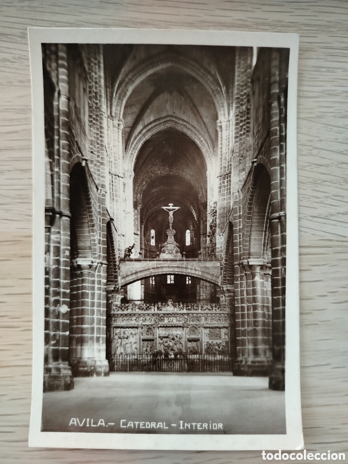 Postales: &Aacute;VILA - CATEDRAL INTERIOR - Foto 1