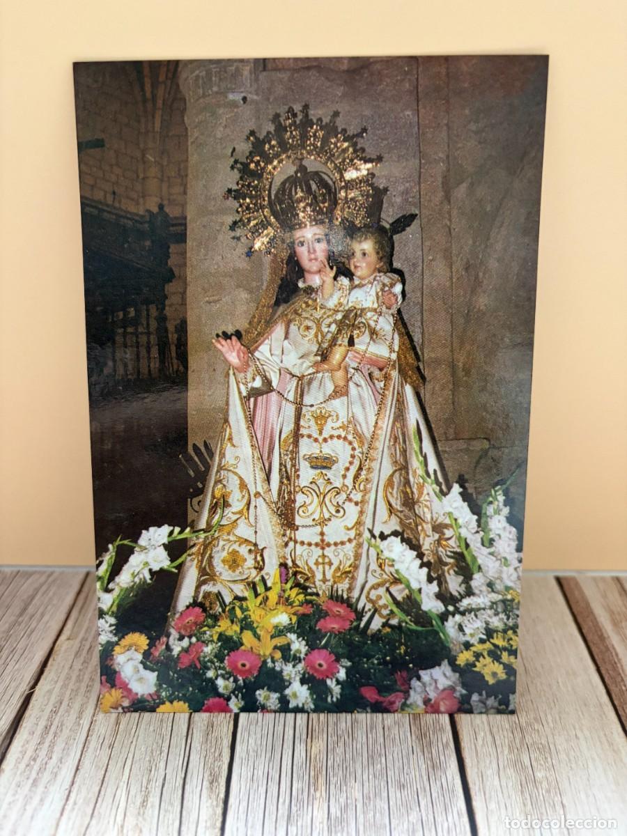Postales: TARJETA POSTAL. PALENCIA. VIRGEN DEL ROSARIO. IGLESIA PP. DOMINICIOS.