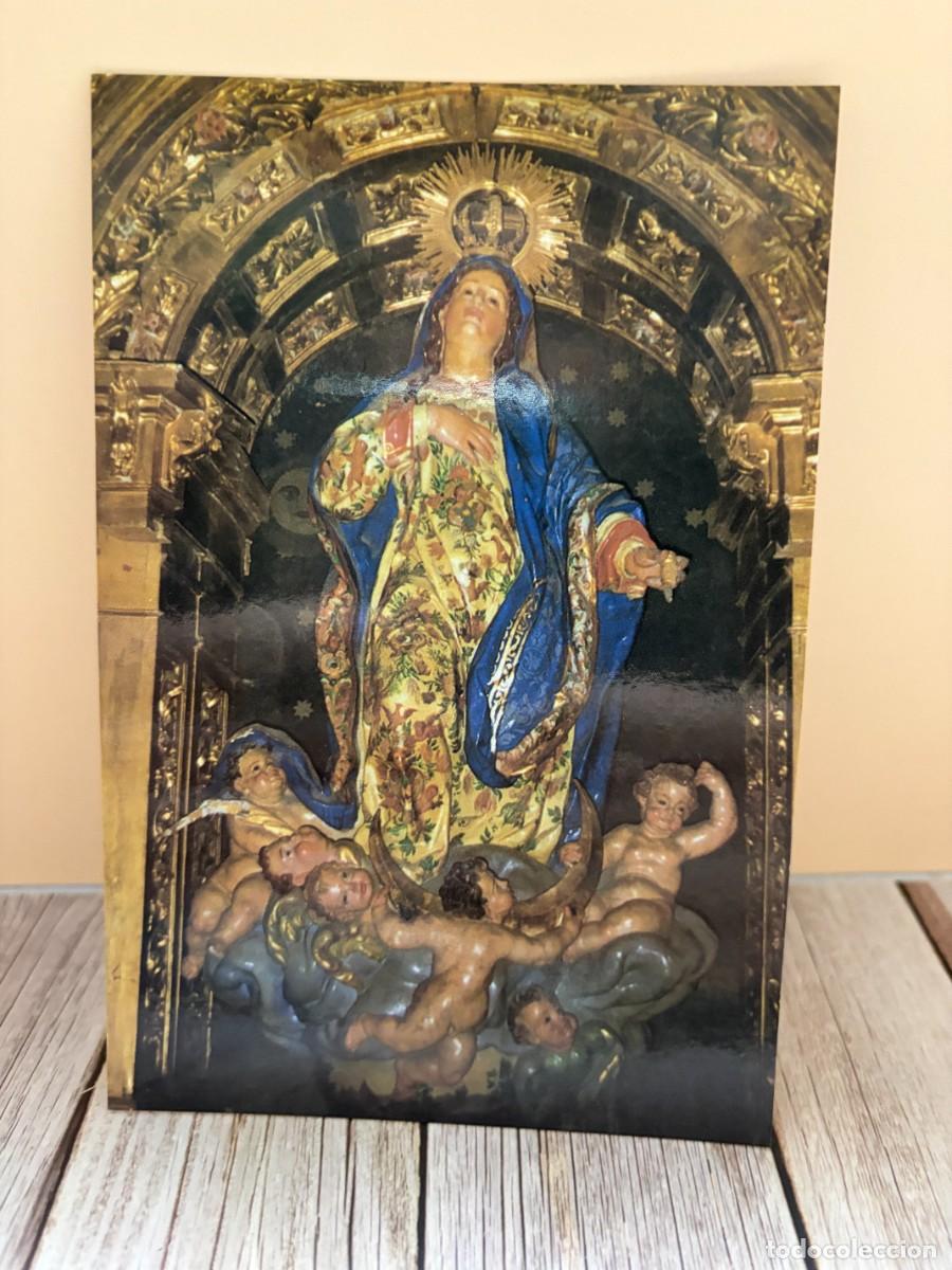Postales: TARJETA POSTAL. RELIGIOSA. PALENCIA. VIRGEN DE SAMO&Ntilde;O. COMUNIDAD DE VALDIVIA Y REVILLA DE POMAR