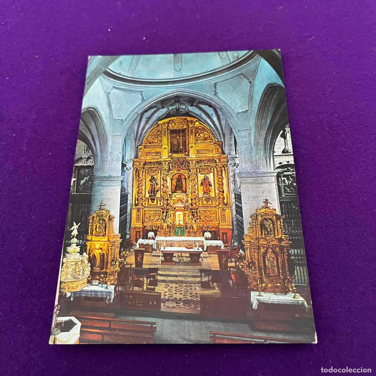 Postales: POSTAL DE BELORADO (BURGOS). RETABLO DE STA MARIA LA MAYOR.