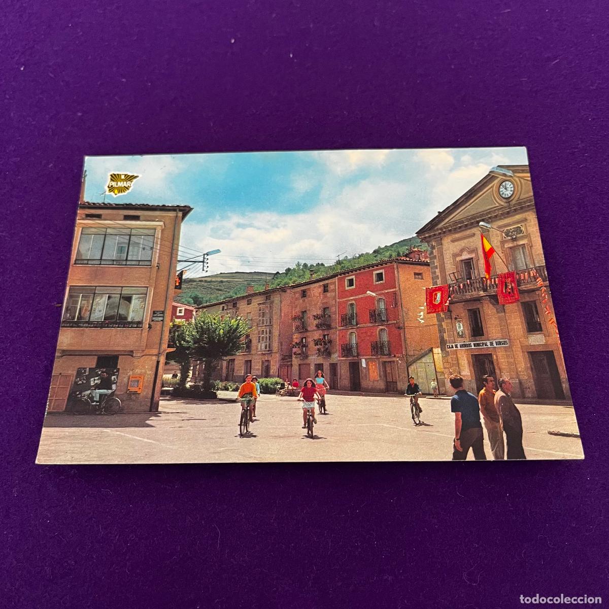 Postales: POSTAL DE PRADOLUENGO (BURGOS). PLAZA DE CLEMENTE ZALDO.