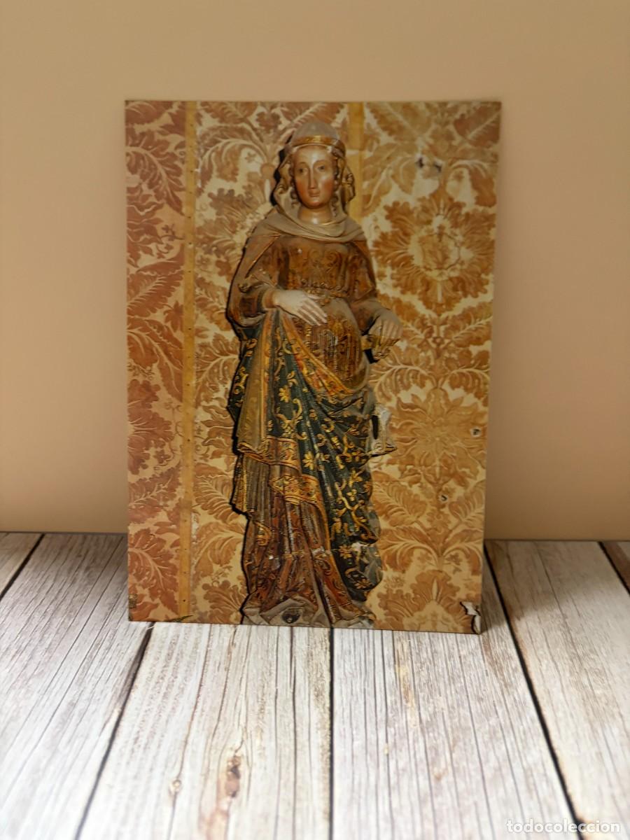 Postais: TARJETA POSTAL. LE&Oacute;N. 156.- CATEDRAL. VIRGEN DE LA ESPERANZA. FINALES S. XIII
