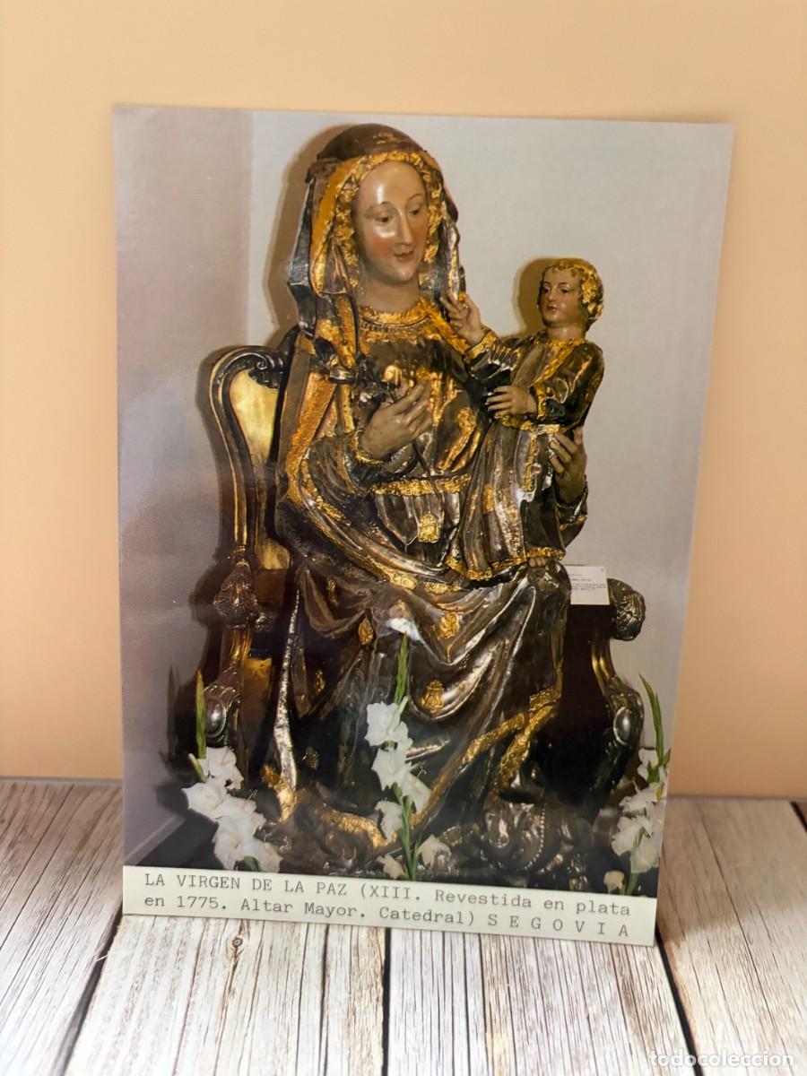 Postais: TARJETA POSTAL. SEGOVIA. LA VIRGEN DE LA PAZ. XIII.