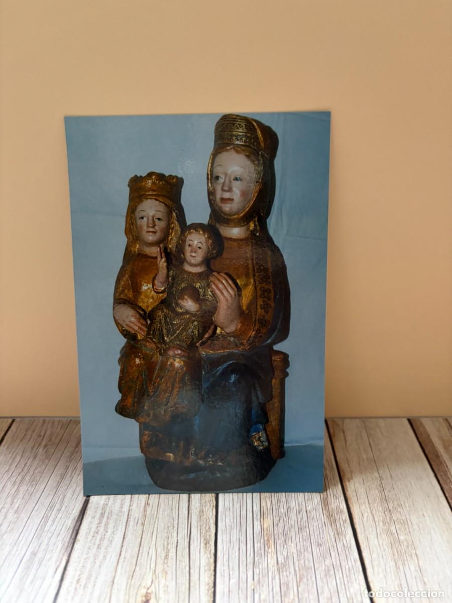 Postales: TARJETA POSTAL. RELIGIOSA. PALENCIA. SANTA ANA LA VIRGEN Y EL NI&Ntilde;O MELGAR DE YUSO