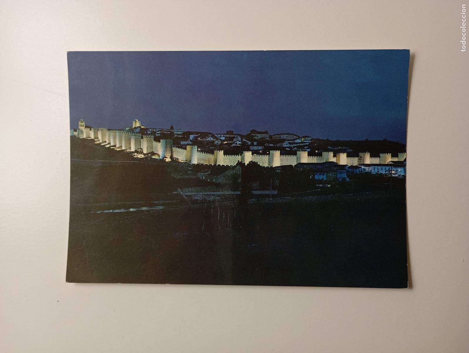 Postales: POSTAL DE &Aacute;VILA. VISTA NOCTURNA. TDKP29C