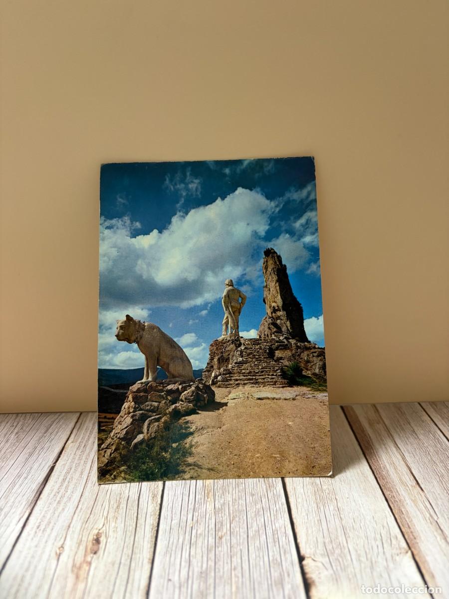 Postales: TARJETA POSTAL. BURGOS. N&ordm; 6.- MONUMENTO AL PASTOR. EDICIONES SICILIA