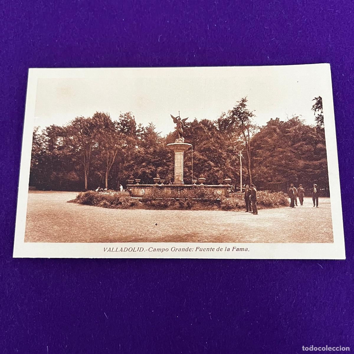 Postales: POSTAL DE VALLADOLID. CAMPO GRANDE. FUENTE DE LA FAMA.