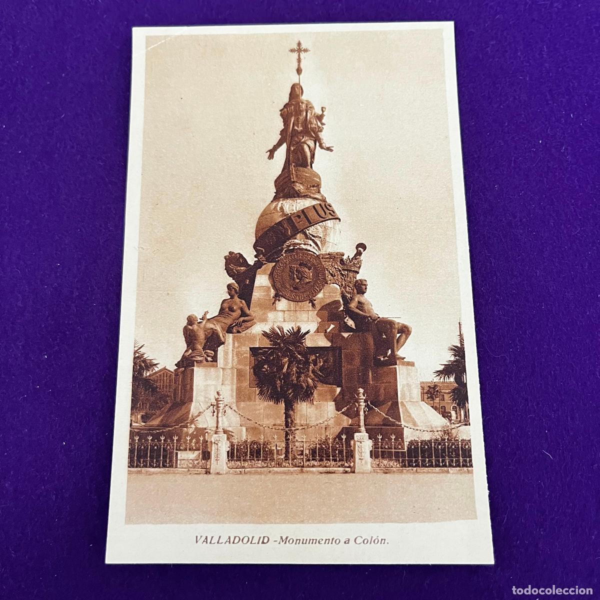 Postales: POSTAL DE VALLADOLID. MONUMENTO A COLON.