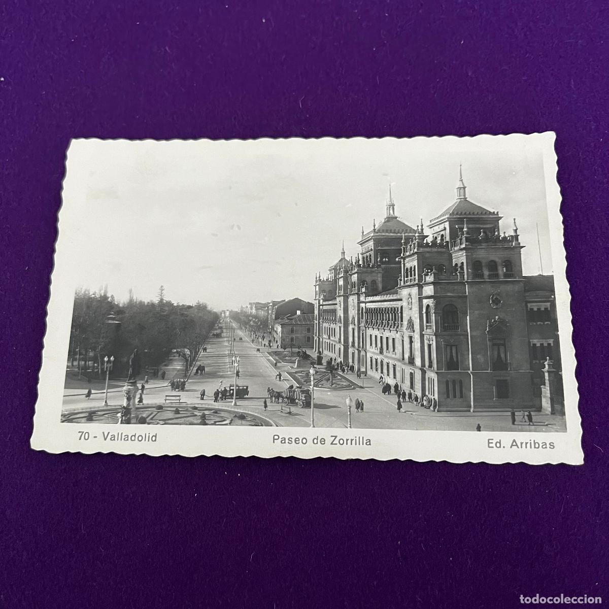 Postales: POSTAL DE VALLADOLID. PASEO DE ZORRILLA.