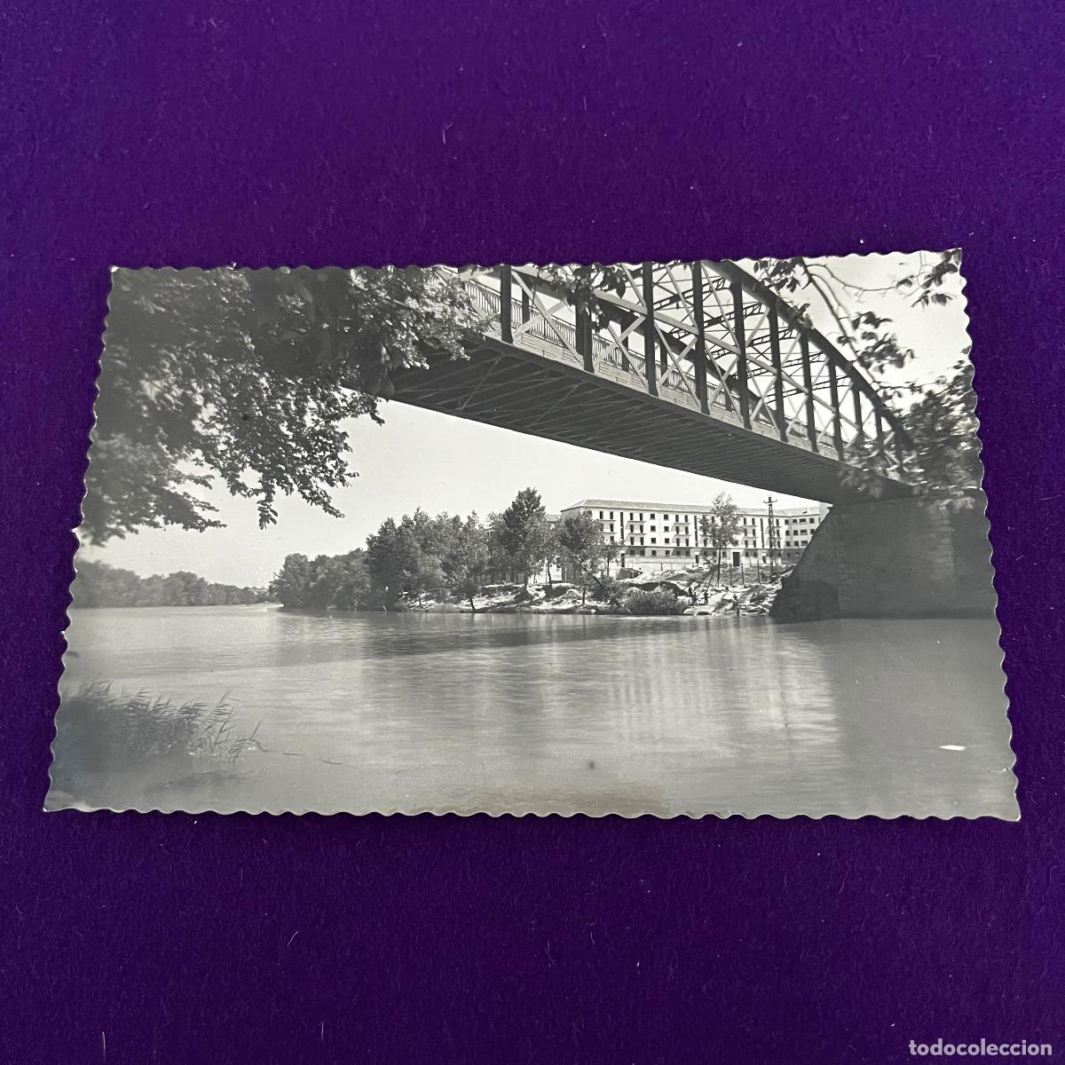Postales: POSTAL DE VALLADOLID. PUENTE METALICO SOBRE EL PISUERGA.