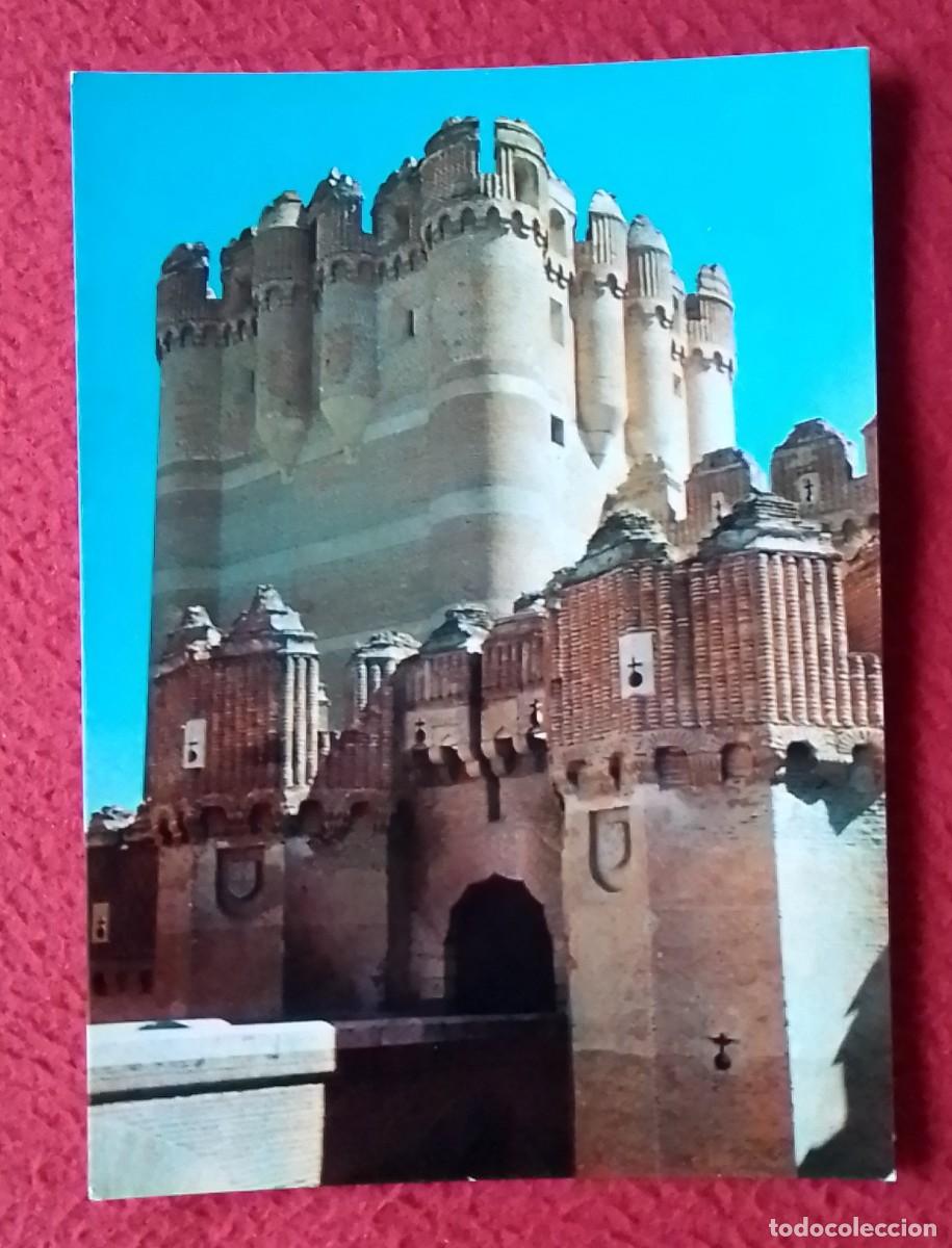 Postales: POSTAL CARTE POSTALE POST CARD CASTILLA Y LE&Oacute;N CASTILLO DE COCA SEGOVIA..MODERIN ACNE LAB. UPJOHN...