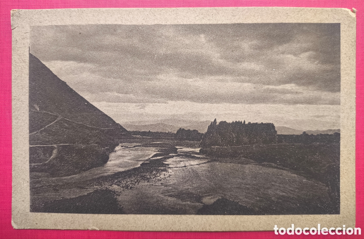 Postales: PONFERRADA R&Iacute;O SIL - BOEZA POSTAL FOT. A. GONZ&Aacute;LEZ - NIETO LE&Oacute;N C. 1915