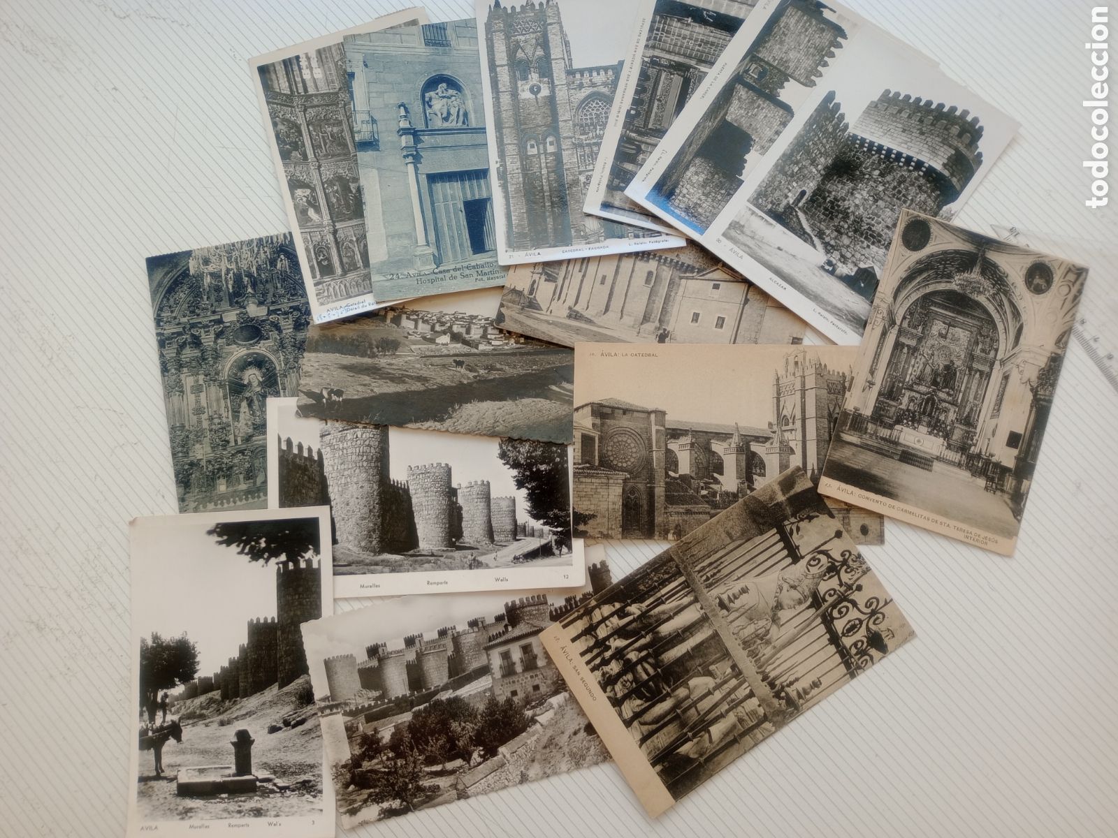 Postales: Avila: 15 postales antiguas