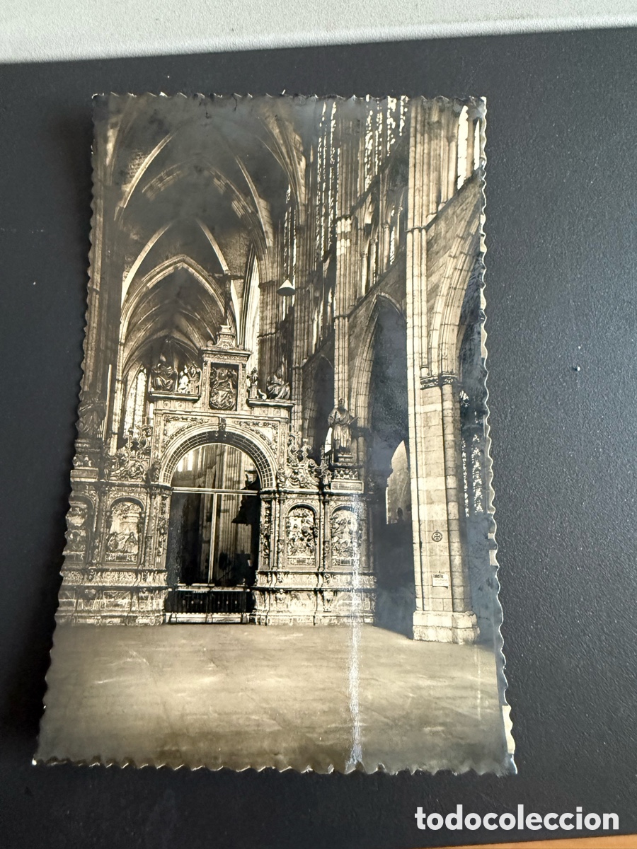 Postales: Postal. LEON 14- Interior de la Catedral
