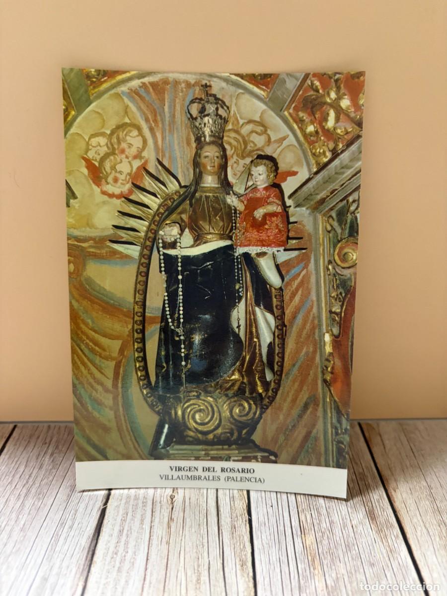 Postales: TARJETA POSTAL. RELIGIOSA. PALENCIA. VILLAUMBRALES. VIRGEN DEL ROSARIO