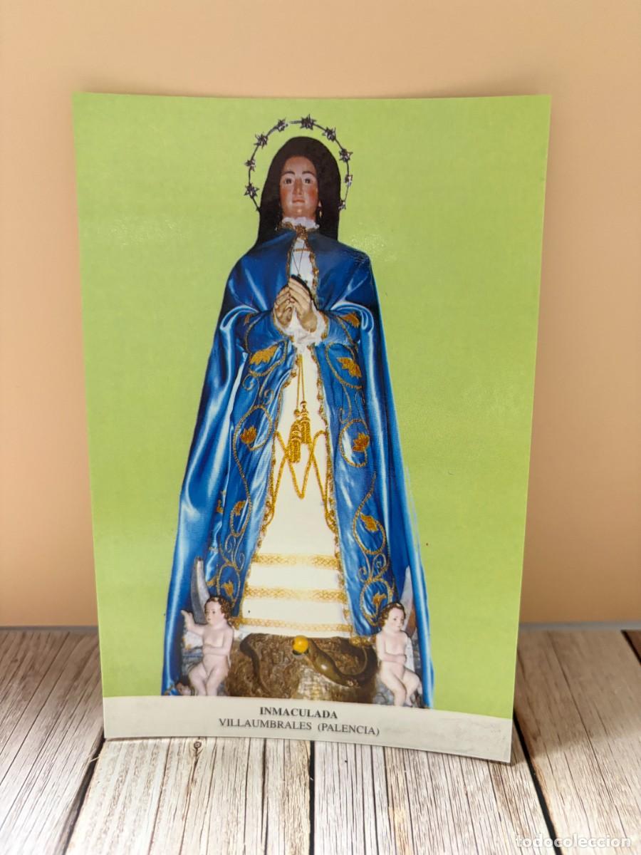 Postales: TARJETA POSTAL. RELIGIOSA. PALENCIA. VILLAUMBRALES. INMACULADA
