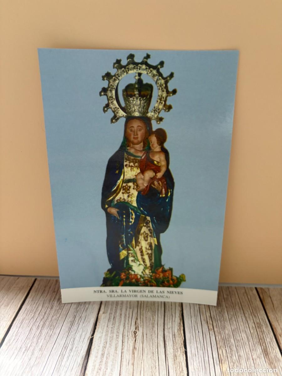 Postales: TARJETA POSTAL. RELIGIOSA. SALAMANCA. VILLARMAYOR. NTRA. SRA. LA VIRGEN DE LAS NIEVES
