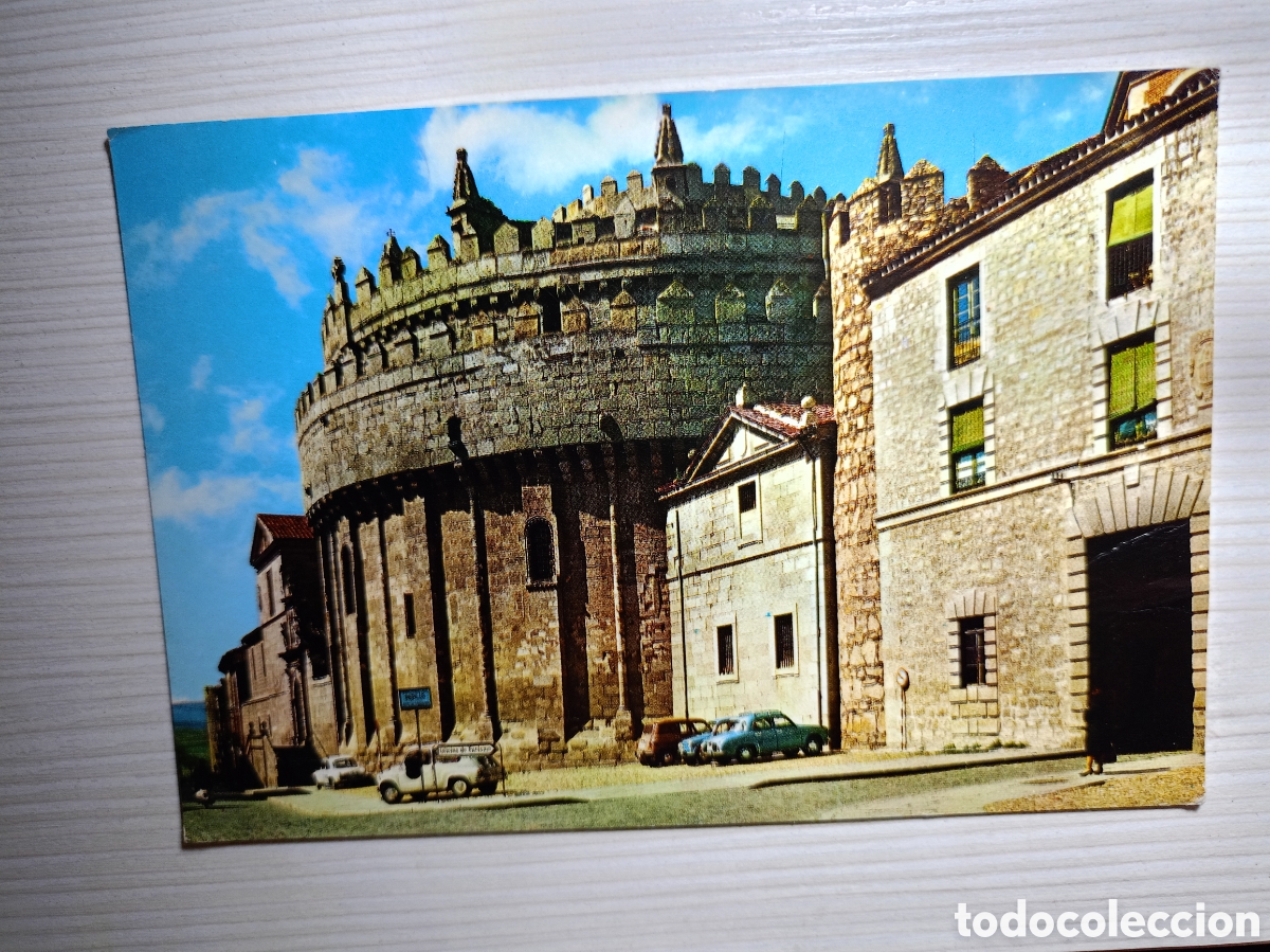 Postales: AVILA- ABSIDE DE LA CATEDRAL - A&Ntilde;OS 60- TARJETA POSTAL