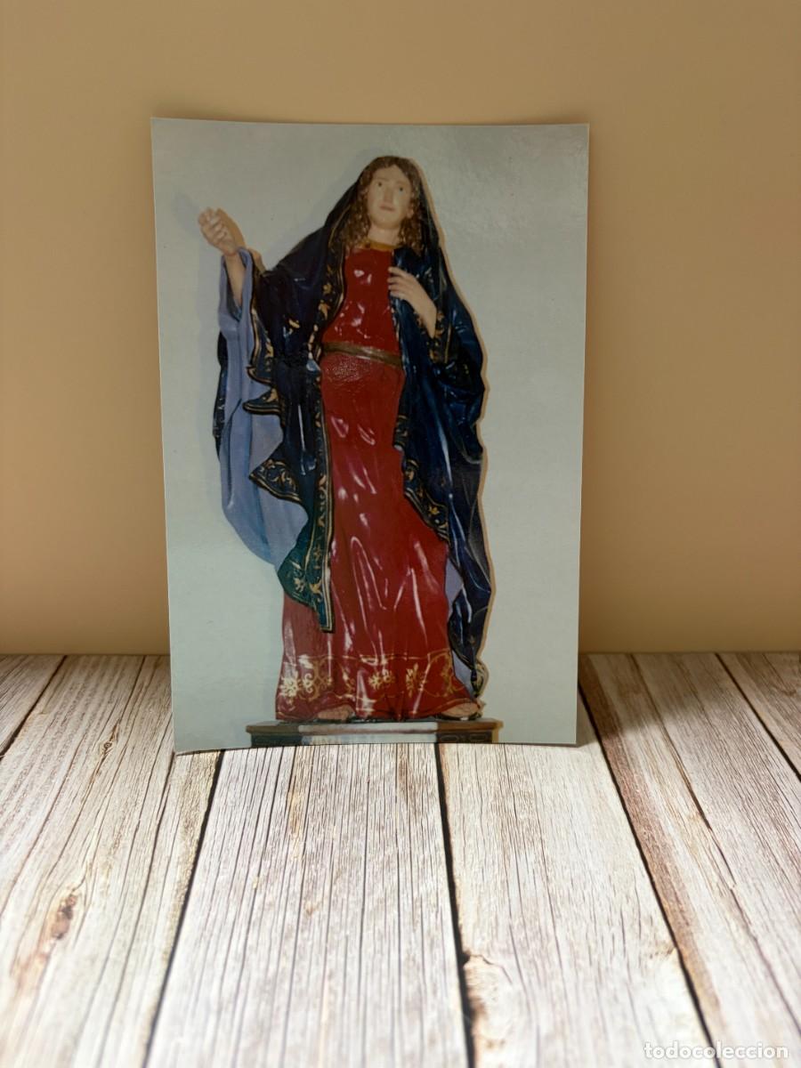Postales: TARJETA POSTAL. RELIGIOSA. VALLADOLID. IGLESIA DE SAN BENITO. VIRGEN DE LA ALEGR&Iacute;A