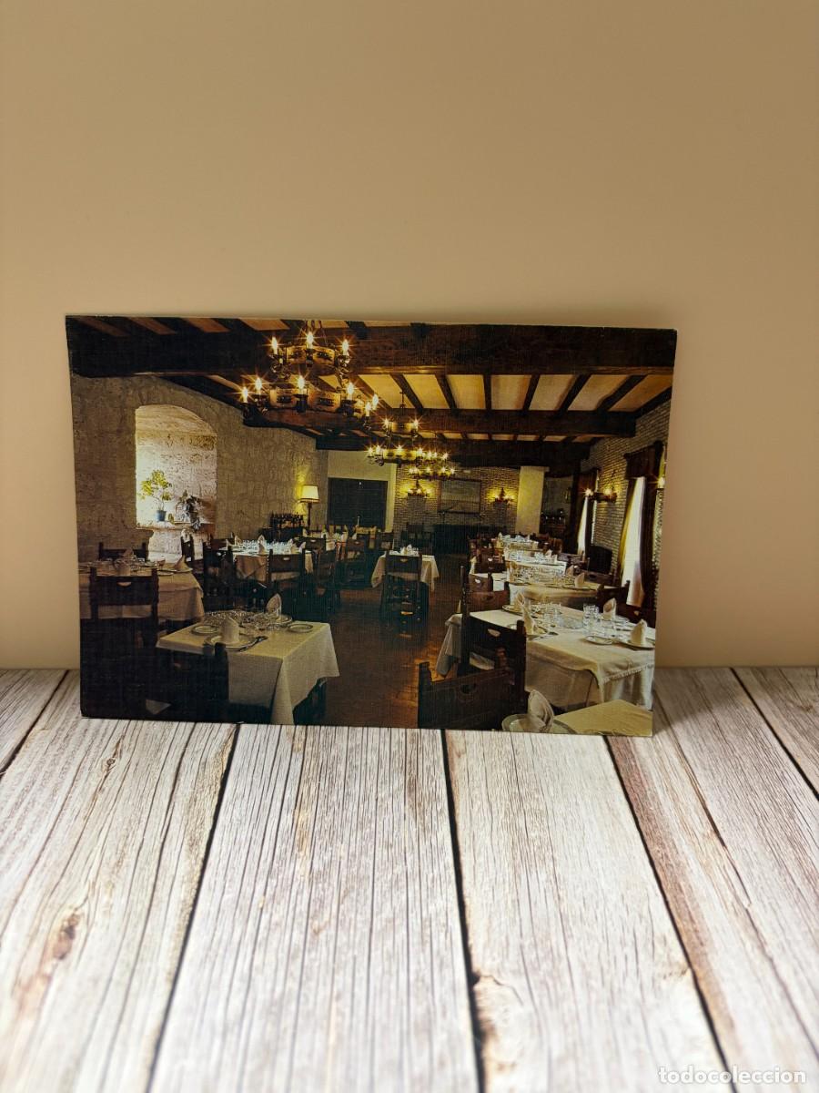 Postales: TARJETA POSTAL. PALENCIA. N&ordm; 5.- CASTILLO DE MONZON. COMEDOR. EDICIONES SICILIA