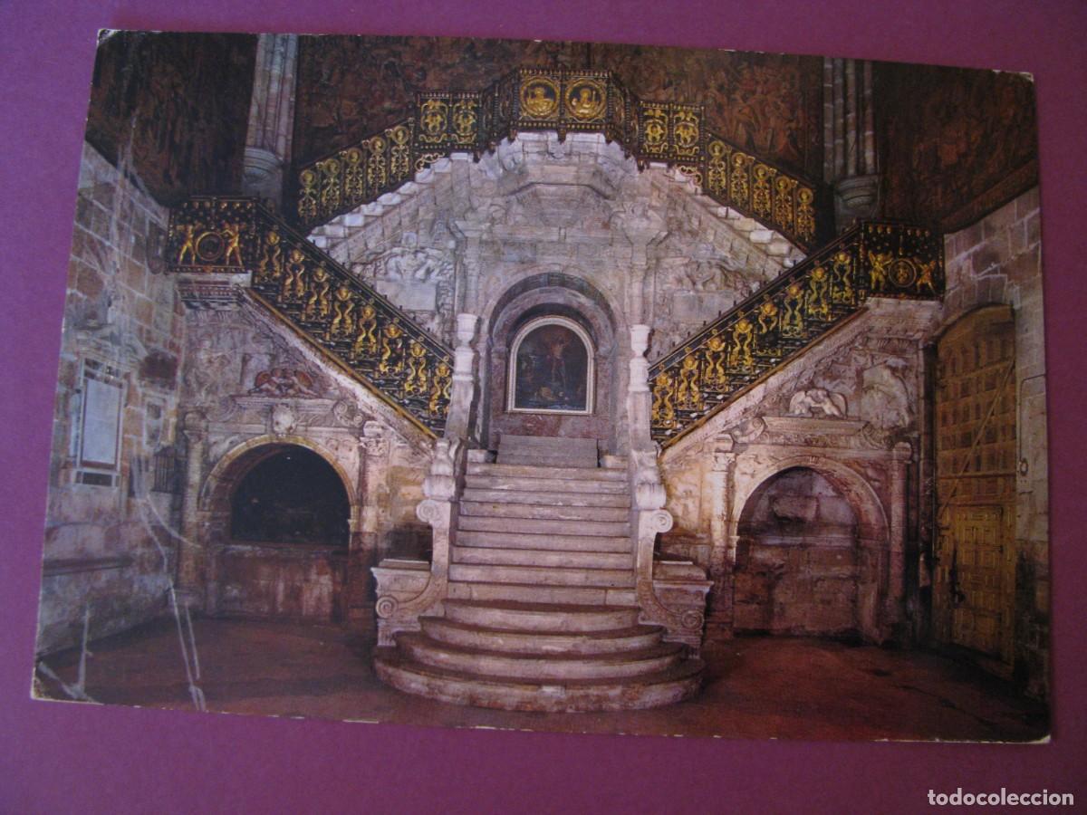 Postales: POSTAL DE BURGOS. CATEDRAL. ESCALERA DORADA. DIEGO DE SILOE. SUBIRATS CASANOVAS. CIRCULADA