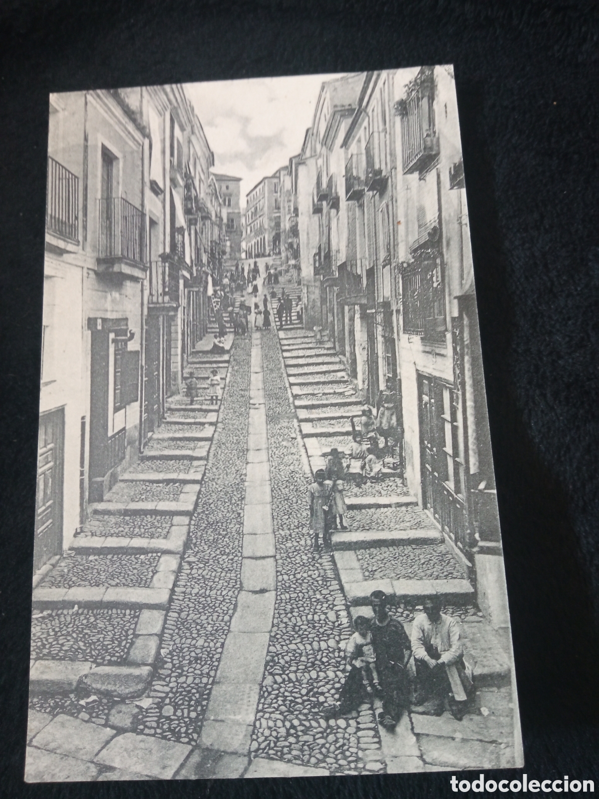 Postales: Antigua postal fotogr&aacute;fica, Zamora, Calle de Barrabas