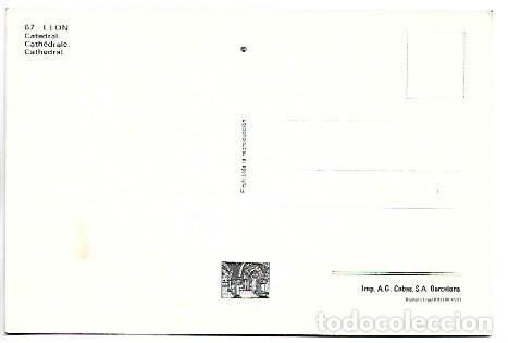 Postales: CATEDRAL / CATHEDRAL.- LEON - Foto 2