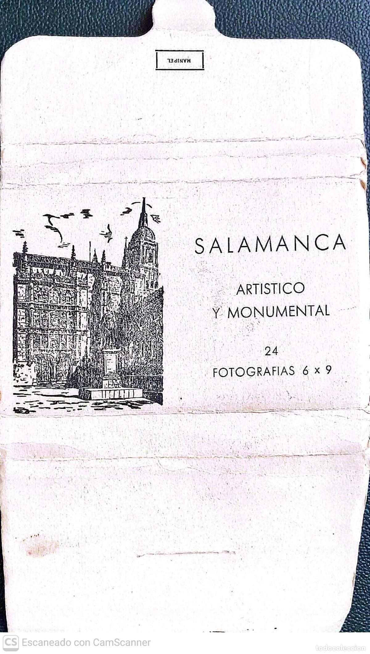 Postales: Salamanca - Art&iacute;stico y Monumental. Manipel Librito con 24 Postales en blanco/negro del tama&ntilde;o 6 x