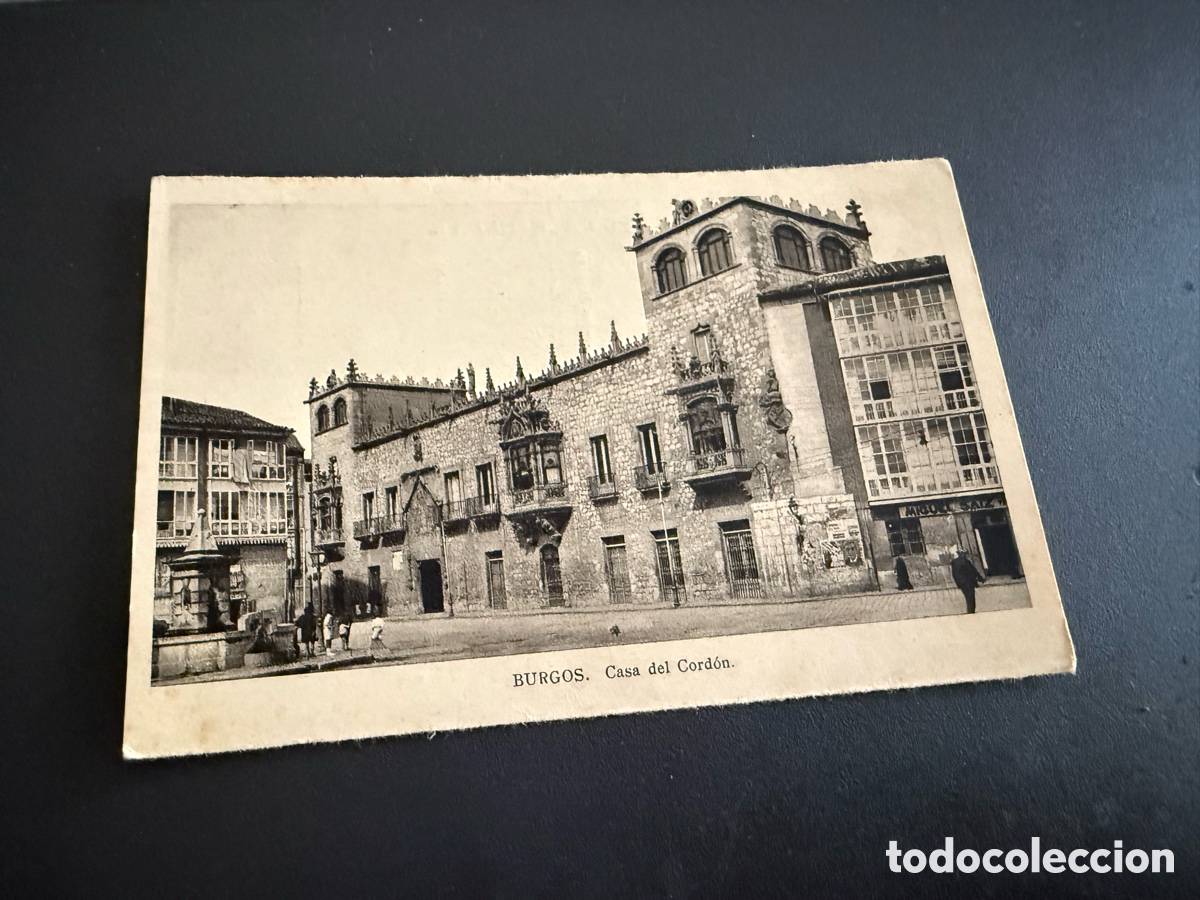 Postales: Postal. BURGOS. CASA DEL CORD&Oacute;N