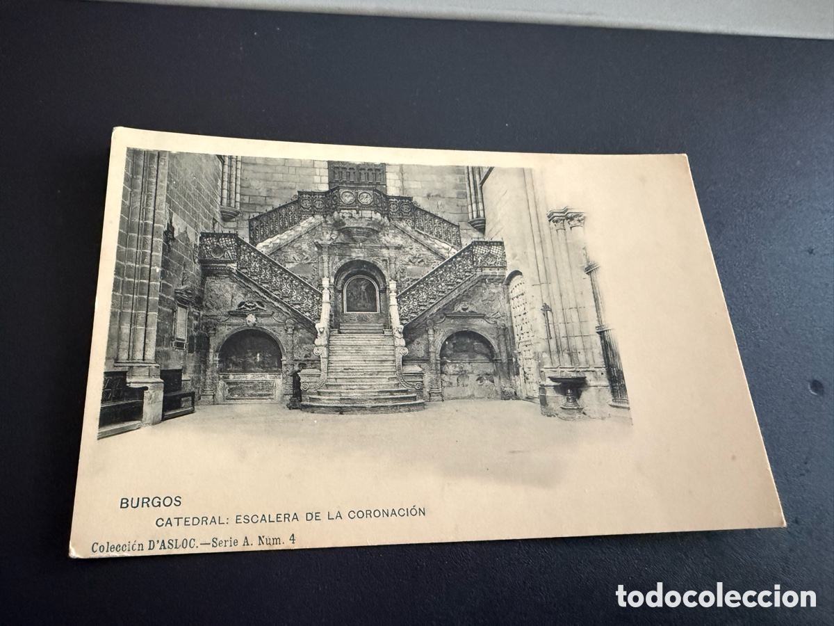 Postales: Postal BURGOS. Catedral. Escalera de la Coronaci&oacute;n
