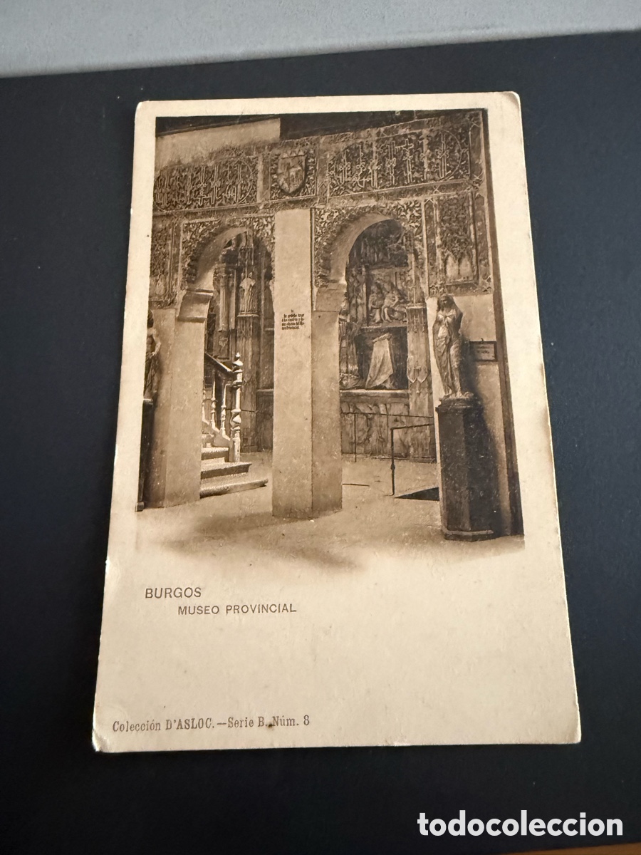 Postales: Postal. BURGOS. MUSEO PROVINCIAL